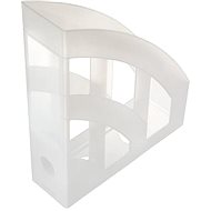 HELIT Economy 75mm translucent white - Magazine Rack