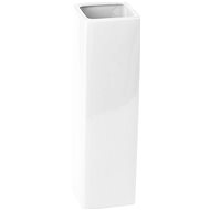 by inspire Vase "Quadro" (8 x 29cm), White - Vase