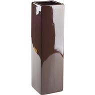 by inspire Vase "Quadro" (8 x 29cm), Brown - Vase