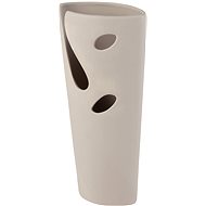 by inspire Vase "Hole" (13x7x27cm), Brown - Vase