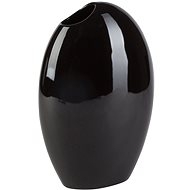 by inspire Vase "Egg" (18,5x11x27,5cm), Black - Vase