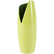 by inspire Vase "Banana" (10x10x27cm), Light Green - Vase
