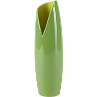by inspire Vase "Banana" (10,8x10,8x35cm), Green - Vase