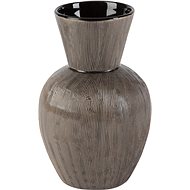 by inspire Vase "Rotund Natur" (9x15x20cm), Grey - Vase