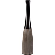 by inspire Vase 'Tower' (4x8,5x40 cm), Black - Vase