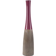 by inspire Vase 'Tower' (4x8,5x40cm), Purple - Vase