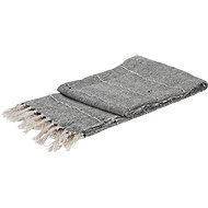 H&L plaid/blanket, 130 × 170 cm, black - Blanket