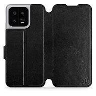 Mobiwear flip pro Xiaomi 13 - Black&Gray - Phone Case