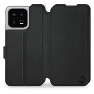 Mobiwear Soft Touch flip pro Xiaomi 13 - Černé - Phone Case