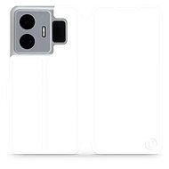 Mobiwear flip pro Realme GT3 - White&Gray - Phone Case