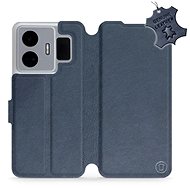 Mobiwear kožené flip pro Realme GT3 - Modré - Phone Case
