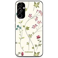 Mobiwear Glossy lesklý pro Samsung Galaxy A34 5G - G035G - Tenké rostlinky s květy - Phone Cover