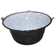 Helakri KFT Kettles 10l enamel, black - Camping Pot