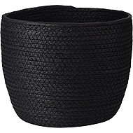 H&L Nero 19 × 17 cm, black - Small Basket