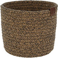 H&L Noya diameter 17 cm, natural - Small Basket