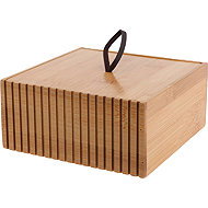 H&L BambooBox 15 × 15 × 7 cm, bamboo - Wooden Box