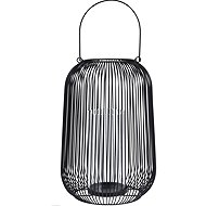 Igotrend, 14716 Lantern 19 × 33cm metal/wire, black - Lantern