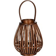 H&L Bamboo lantern 23x27 cm - Lantern