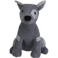 H&L Pes, světle šedá - Doorstop