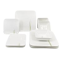 By Inspire Carré Grass, 12 pcs - Dish Set