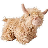 H&L Beige Fur Door Stop Yak 30×22cm - Doorstop