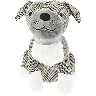 H&L Beige textile door stop Dog 27 cm - Doorstop