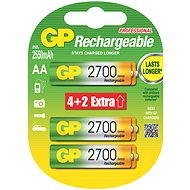  GP HR6 (AA), 4 + 2 Blister  - Rechargeable Battery
