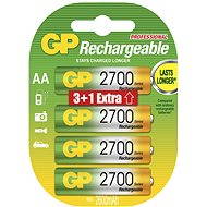  GP HR6 (AA), 3 + 1 piece in a blister  - Rechargeable Battery