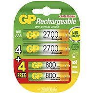 GP HR6 (AA), 4+ 4ks v blistri - Nabíjateľná batéria