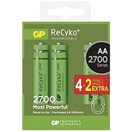 GP ReCyko 2700 (AA) 4+2ks - Nabíjateľná batéria