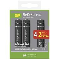 GP ReCyko Pro HR6 (AA) 2000mAh 4pcs + 2pcs - Rechargeable Battery