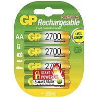 GP HR6 (AA), 4 pieces in blister - Rechargeable Battery