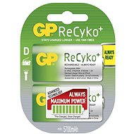 GP ReCyko HR20 (D), 2 pieces in blister - Rechargeable Battery