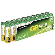 GP Super Alkaline LR6 (AA) 20 Stück im Blister - Einwegbatterie