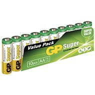 GP Super Alkaline LR6 (AA) 10pcs in Blister Pack - Disposable Battery