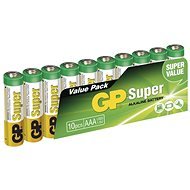GP Super Alkaline LR03 (AAA) 10pcs Blister Pack - Disposable Battery