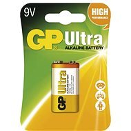 GP Ultra Alkaline 9V, 1 db - bliszter csomagolásban - Eldobható elem