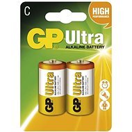 GP Ultra Alkaline LR14 (C) 2 Stück im Blister - Einwegbatterie