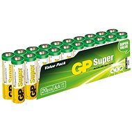 GP Super LR6 (1.5V) 20ks v blistru - Jednorázová baterie