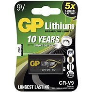 GP CR-V9 (9V) Lithium 1 Stück in Blisterpackung - Einwegbatterie
