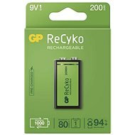 GP ReCyko 200 (9V), 1 pc - Rechargeable Battery