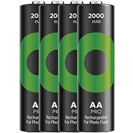 GP Rechargeable ReCyko Pro Photo Flash AA (HR6), 4 pcs - Rechargeable Battery
