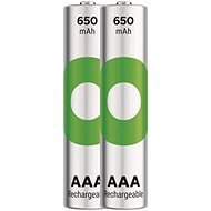 GP Wiederaufladbare Batterien ReCyko 650 AAA (HR03), 2 Stück - Akku