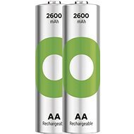 GP Wiederaufladbare Batterie ReCyko 2600 AA (HR6), 2 Stück - Akku