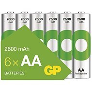 GP Nabíjecí baterie ReCyko 2600 AA (HR6), 6 ks - Rechargeable Battery