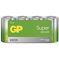 GP Alkaline-Batterien Super D (LR20), 4 Stück - Einwegbatterie