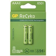 GP ReCyko Cordless AAA Rechargeable Battery (HR03), 2pcs - Rechargeable Battery