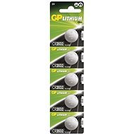 GP CR2032 Lithium 5pcs in Blister Pack - Button Cell