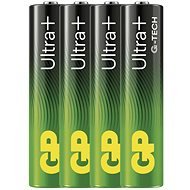 GP Alkalibatterie Ultra Plus AAA (LR03), 4 Stück - Einwegbatterie