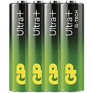 GP Alkalická baterie Ultra Plus AA (LR6), 4 ks - Disposable Battery